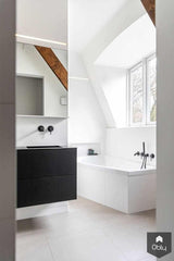 Renovatie klassieke duurzame villa-Kraal architecten-alle,Entree hal trap-OBLY