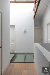 Renovatie klassieke duurzame villa-Kraal architecten-alle,Entree hal trap-OBLY