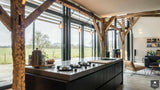 Renovatie sfeervolle woonboerderij-Van Os Architecten-alle,Woonkamer-OBLY