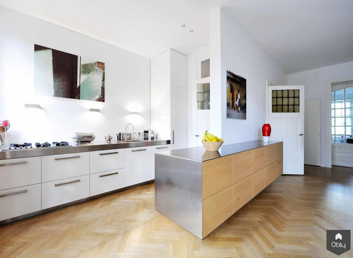 Renovatie woning 1918-Voorwinde Architecten-alle,Keuken-OBLY