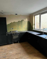Restauratie in groen en bruin-RONALD RESTAURATIES-Keuken-Restauratie in groen en bruin-OBLY