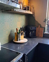 Restauratie in groen en bruin-RONALD RESTAURATIES-Keuken-Restauratie in groen en bruin-OBLY