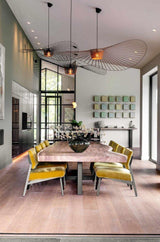 Robuuste boomstamtafel villa-PW Interiors-eetkamer,eettafel-OBLY