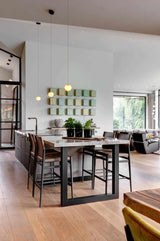 Robuuste boomstamtafel villa-PW Interiors-eetkamer,eettafel-OBLY