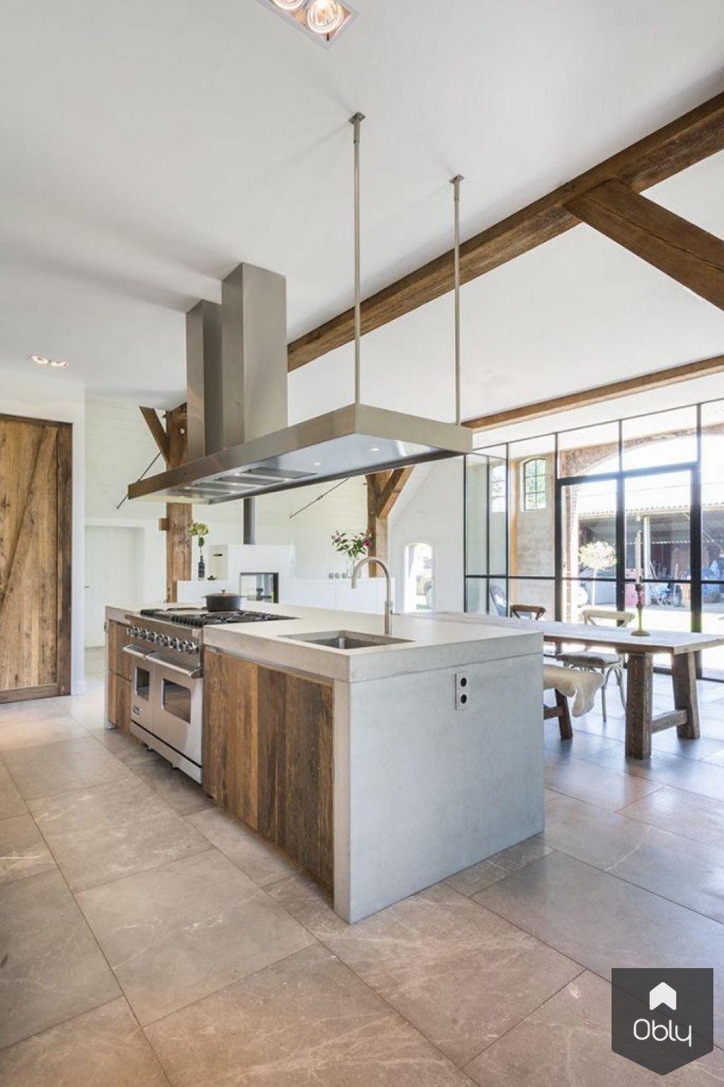 Robuuste keuken met betonnen werkblad-Keukenstudio Stormink-alle,Keuken-OBLY