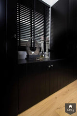 Slaapkamer met badkamer en inloopkast in nieuwbouwwoning-Marieke de Jong Interieurarchitectuur-alle,luxe slaapkamer,moderne badkamer,nieuwbouwwoning interieur,Slaapkamer,slaapkamer met badkamer,stijlvolle nieuwbouwwoning,warm interieur-Slaapkamer met badkamer in nieuwbouwwoning | Marieke de Jong-OBLY