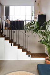 Spectaculaire splitlevel woning-BNLA architecten-Woonkamer-OBLY