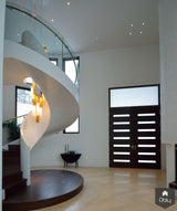 Spiraalvormige trap met geïntegreerde LED verlichting-EeStairs-alle,Entree hal trap-OBLY