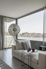 Split level woning aan het water-INGE VAN POPPEL INTERIEURARCHITECTUUR-Woonkamer-OBLY