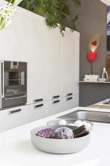 Split level woning aan het water-INGE VAN POPPEL INTERIEURARCHITECTUUR-Woonkamer-OBLY