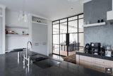 Staallook pui moderne jaren 30 villa-Interior Styling by Madeleine-alle,Keuken-OBLY