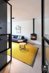 Stadse jaren ’50 hoekwoning met allure van moderne villa-StrandNL architectuur en interieur-alle,Woonkamer-OBLY