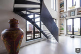 Stalen trap op de 17e verdieping-Van Bruchem Staircases-alle,Woonkamer-OBLY