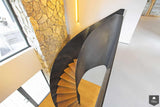 Stalen wenteltrap-Van Bruchem Staircases-alle,Entree hal trap-OBLY