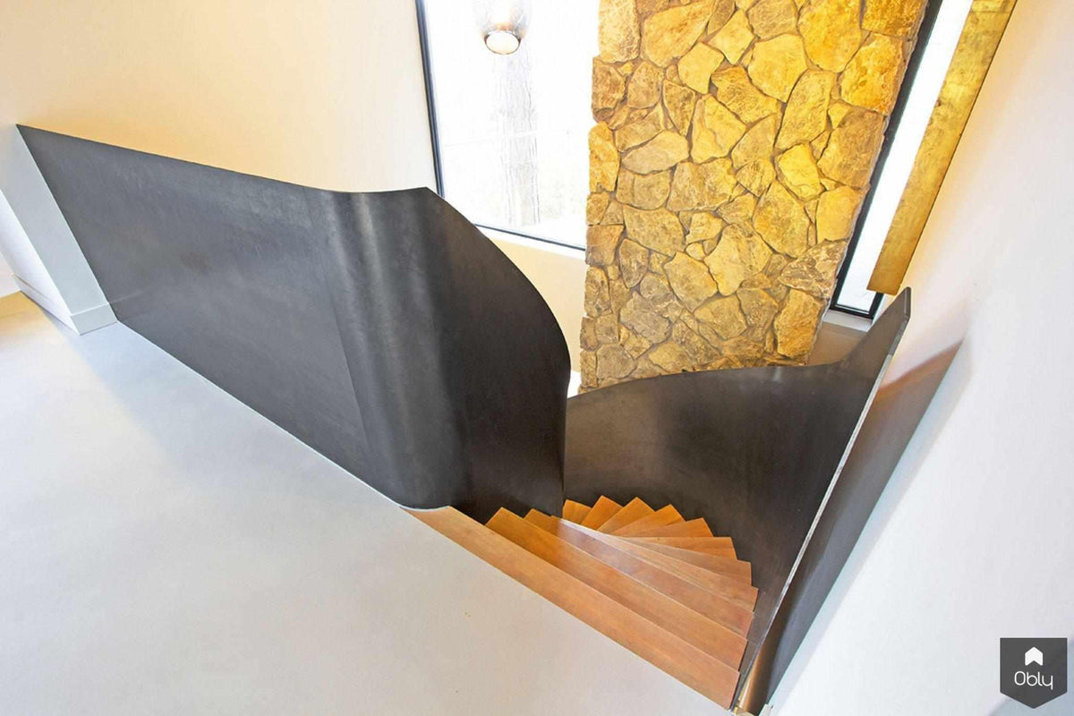 Stalen wenteltrap-Van Bruchem Staircases-alle,Entree hal trap-OBLY