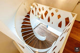 Stalen wenteltrap met uitsneden-Van Bruchem Staircases-alle,Entree hal trap-OBLY