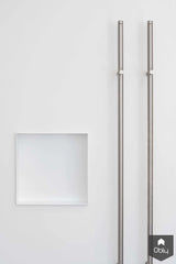 Stoere witte badkamer met zwarte accenten-Fors design badkamers-alle,Badkamer-OBLY