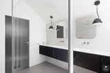 Stoere witte badkamer met zwarte accenten-Fors design badkamers-alle,Badkamer-OBLY