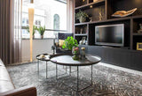 Strak kleurrijk appartement-PW Interiors-Woonkamer-Strak kleurrijk appartement -OBLY