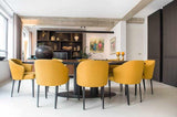 Strak kleurrijk appartement-PW Interiors-Woonkamer-Strak kleurrijk appartement -OBLY