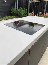 Strakke buitenkeuken met inductie-COOXS-alle,tuin-Strakke buitenkeuken met inductie-OBLY