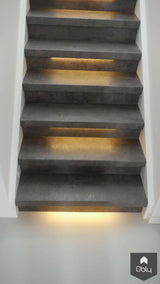 Strakke gietvloer in moderne woning-MC Gietvloeren-alle,Woonkamer-OBLY