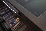 Strakke keuken met marmerlook keukenblok-Mereno-Keuken-OBLY
