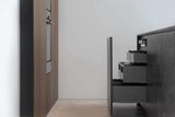 Strakke keuken met marmerlook keukenblok-Mereno-Keuken-OBLY