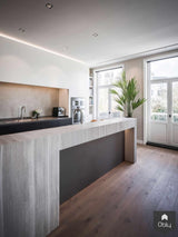 Strakke moderne keuken in statige villa-Culimaat-alle,Keuken-OBLY