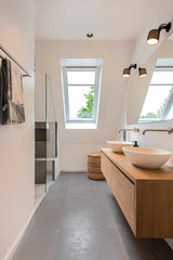 Tijdloze woning Ijsselmeer-Lifs Interior Design-Badkamer, Woonkamer-Tijdloze woning Ijsselmeer-OBLY