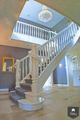 Trap landelijke stijl-Van Bruchem Staircases-alle,Entree hal trap-OBLY