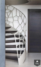 Trap met Cells balustrade-EeStairs-alle,Entree hal trap-OBLY