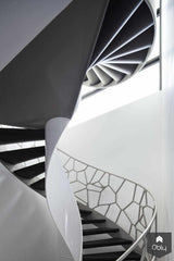 Trap met Cells balustrade-EeStairs-alle,Entree hal trap-OBLY