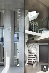 Trap met Cells balustrade-EeStairs-alle,Entree hal trap-OBLY