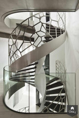 Trap met Cells balustrade-EeStairs-alle,Entree hal trap-OBLY