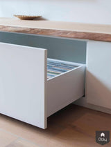 Tv meubel van massief eiken boomstamblad-Zijlmans Maatwerk-alle,Woonkamer-OBLY