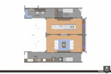 Twee jaren 30 huizen worden één-Wildenberg Interieurarchitectuur-alle,Woonkamer-OBLY