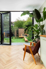 Uitbouw met Solarlux vouwwanden-Solarlux Nederland BV-Aanbouw,alle,Tuinen,Woonkamer-Uitbouw met Solarlux vouwwanden | OBLY.com-OBLY