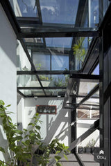 Uitbreiding jaren 30 huis met glazen aanbouw-HOYT Architecten & Bouwmanagers-Aanbouw,alle-OBLY