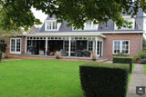 Uitbreiding villa met veranda landelijke stijl-Blokvorm Architectuur-Aanbouw,alle-OBLY