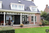 Uitbreiding villa met veranda landelijke stijl-Blokvorm Architectuur-Aanbouw,alle-OBLY