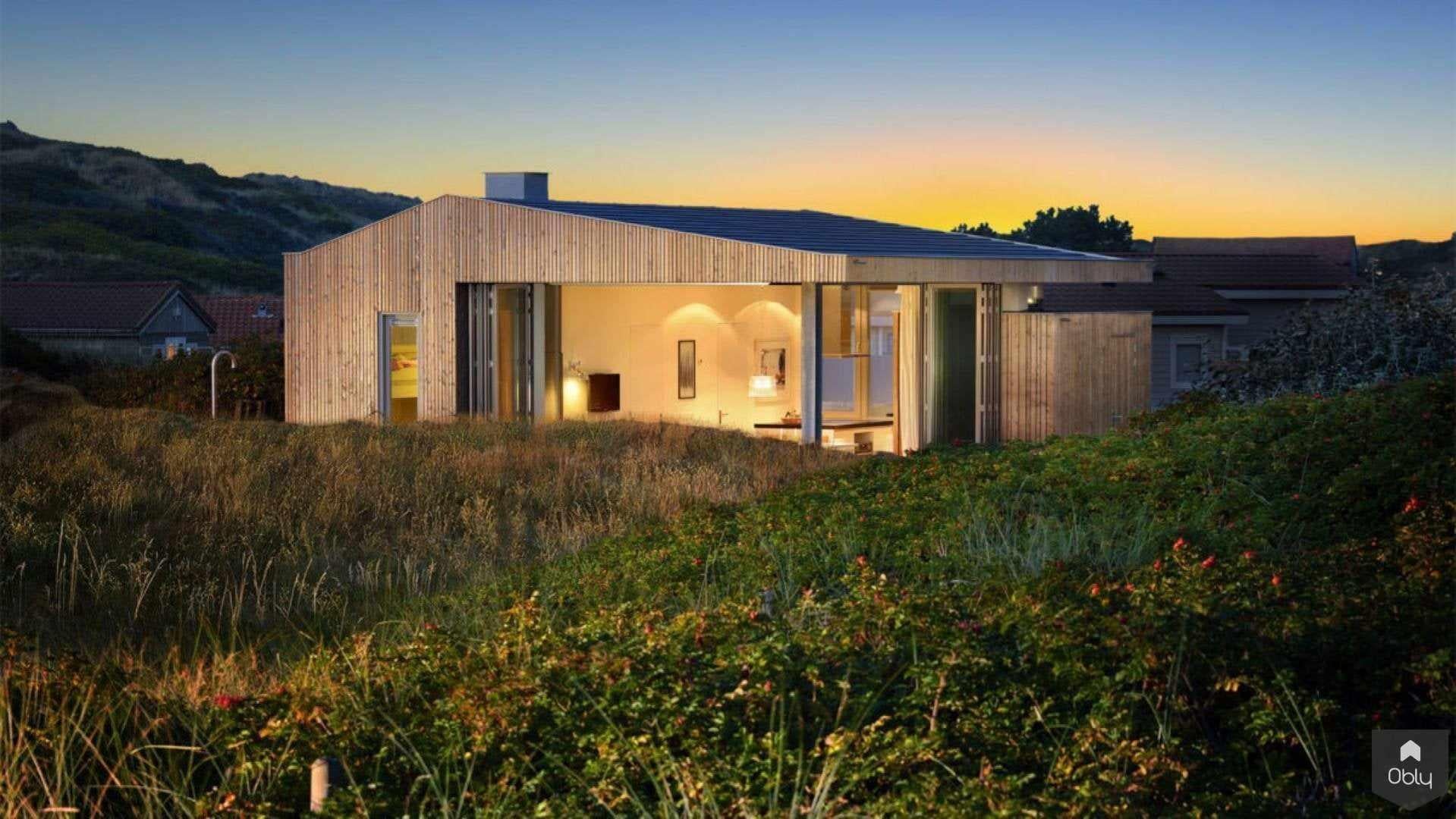 Vakantiehuis met glazen gevel-BNLA architecten-alle,Exterieur vrijstaand-OBLY