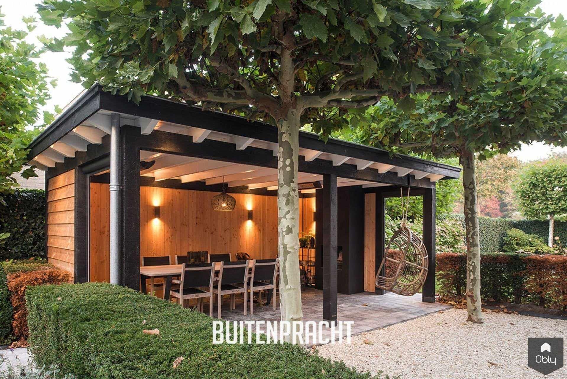 Veranda met open haard-Buitenpracht-alle,Tuinen-OBLY