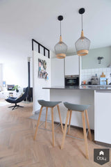 Verbouwing jaren '60 huis tot Scandinavische woning-Studio Lieke Sanders-alle,Woonkamer-OBLY