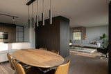 Verbouwing met zichtlijnen-Elke Speck interieurontwerp-donkere houttinten,kamer ensuite meubels,luxe woonkamerinrichting,maatwerk interieurdesign,maatwerk tv meubel,moderne woningverbouwing,open leefruimte,stijlvolle woonarchitectuur,verbouwing met zichtlijnen,Woonkamer-Verbouwing met zichtlijnen-OBLY