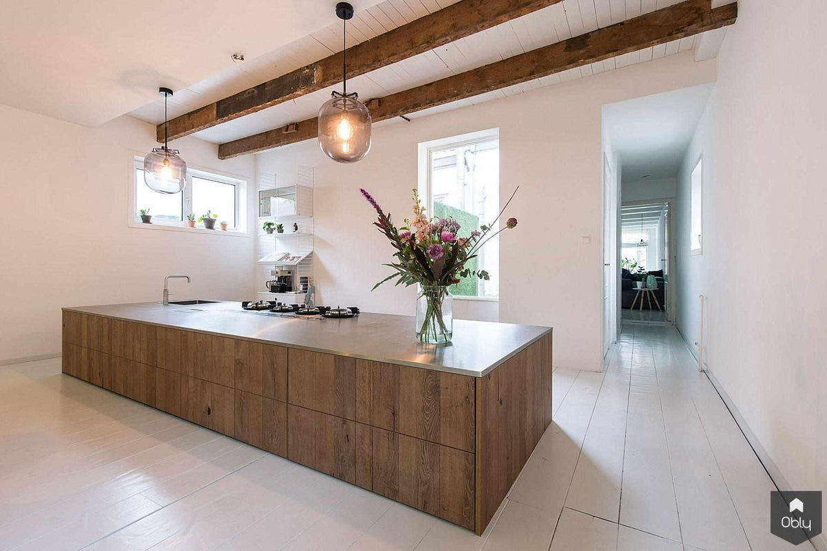 Verbouwing monumentale stadswoning-Bloot Architecture-alle,Keuken,maatwerk keuken,modern interieur,Monumentaal,monumentale woning,woning renovatie-OBLY