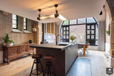 Verbouwing oude kapel tot woonhuis-Van Os Architecten-alle,Woonkamer-OBLY