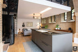 Verbouwing oude kapel tot woonhuis-Van Os Architecten-alle,Woonkamer-OBLY