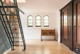 Verbouwing oude kapel tot woonhuis-Van Os Architecten-alle,Woonkamer-OBLY