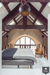 Verbouwing oude kapel tot woonhuis-Van Os Architecten-alle,Woonkamer-OBLY